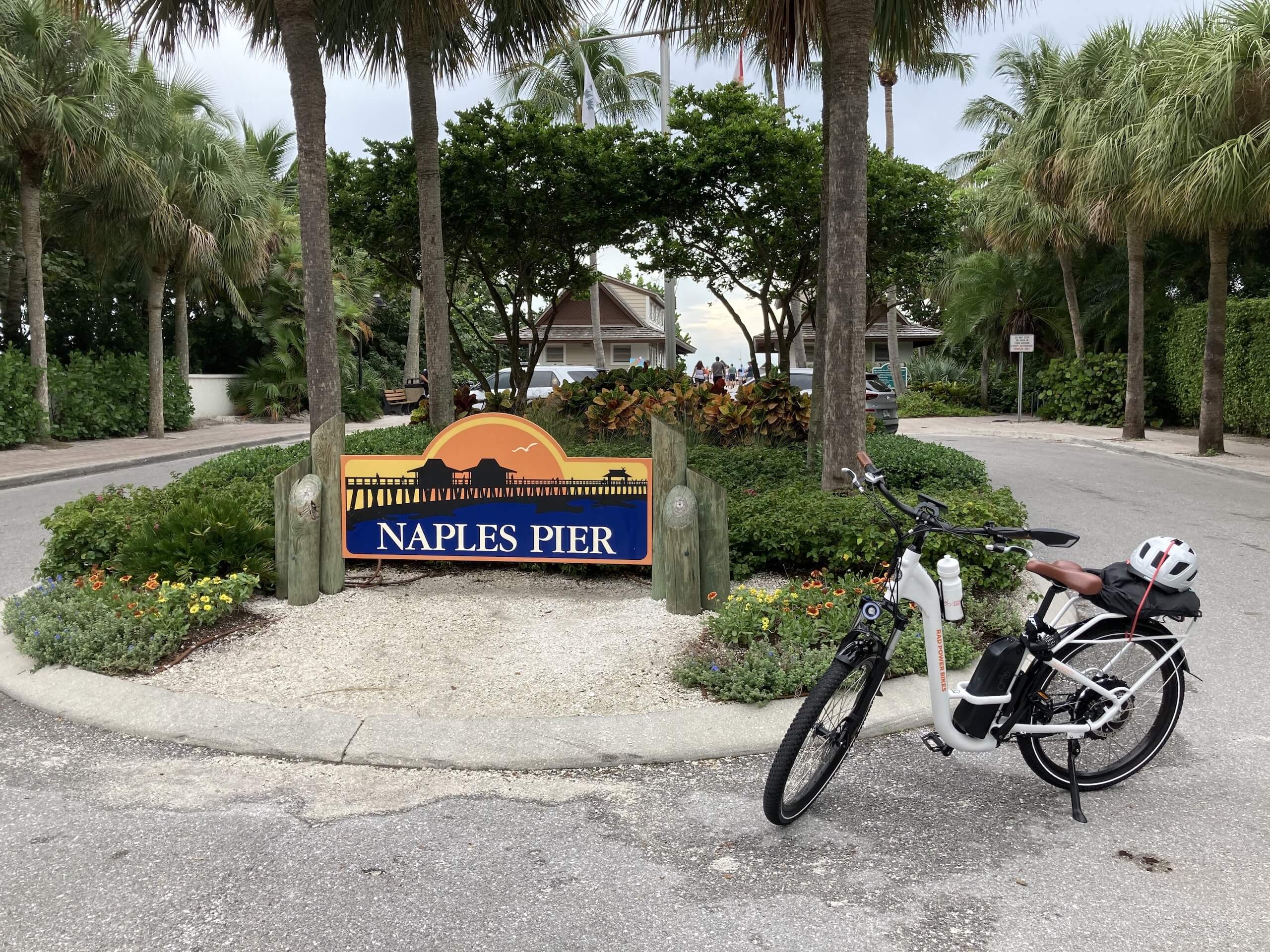 Downtown Naples riding area